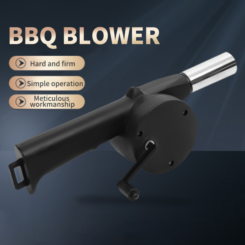 Outdoor Camping Burner - BBQ Fan Air Blower Fast Fire
