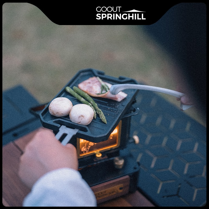 Outdoor Camping Cooking Set - COOUT SPRINGHILL Outdoor Mini Grill Pan