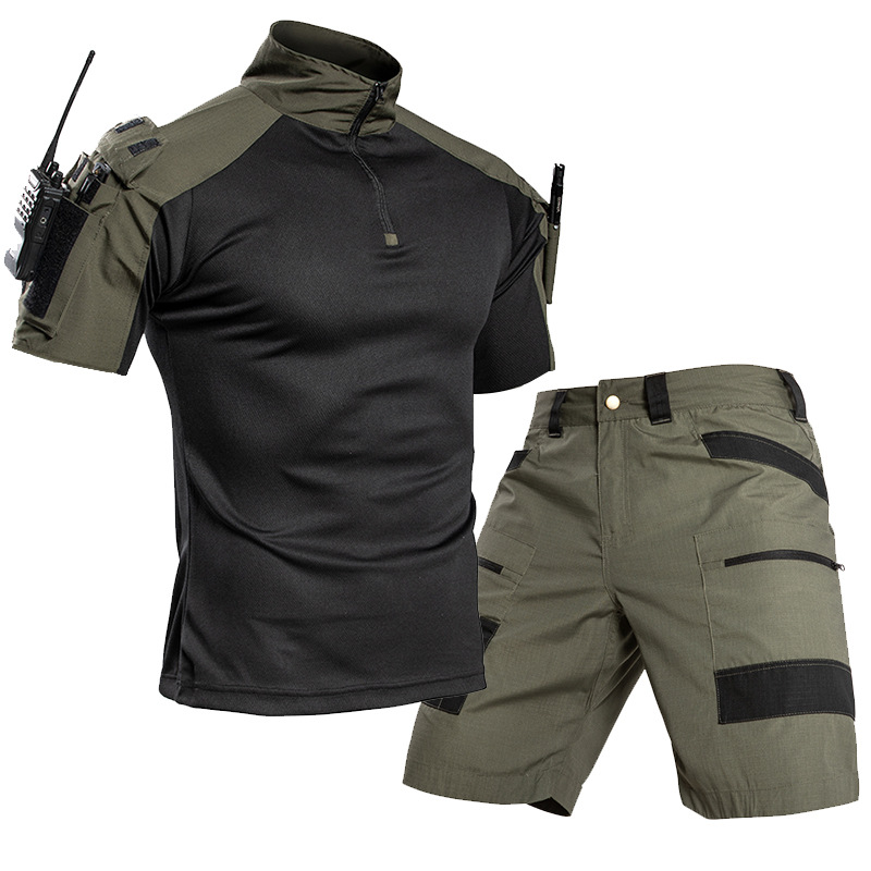 Outdoor Camping And Fishing - Men's Outdoor Quick Dry Tactical T-Shirts