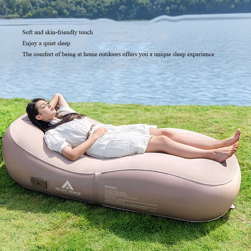 Automatic Inflatable Lazy Sofa - đánh giá và giá Outdoor Camping Lounge Chairs
