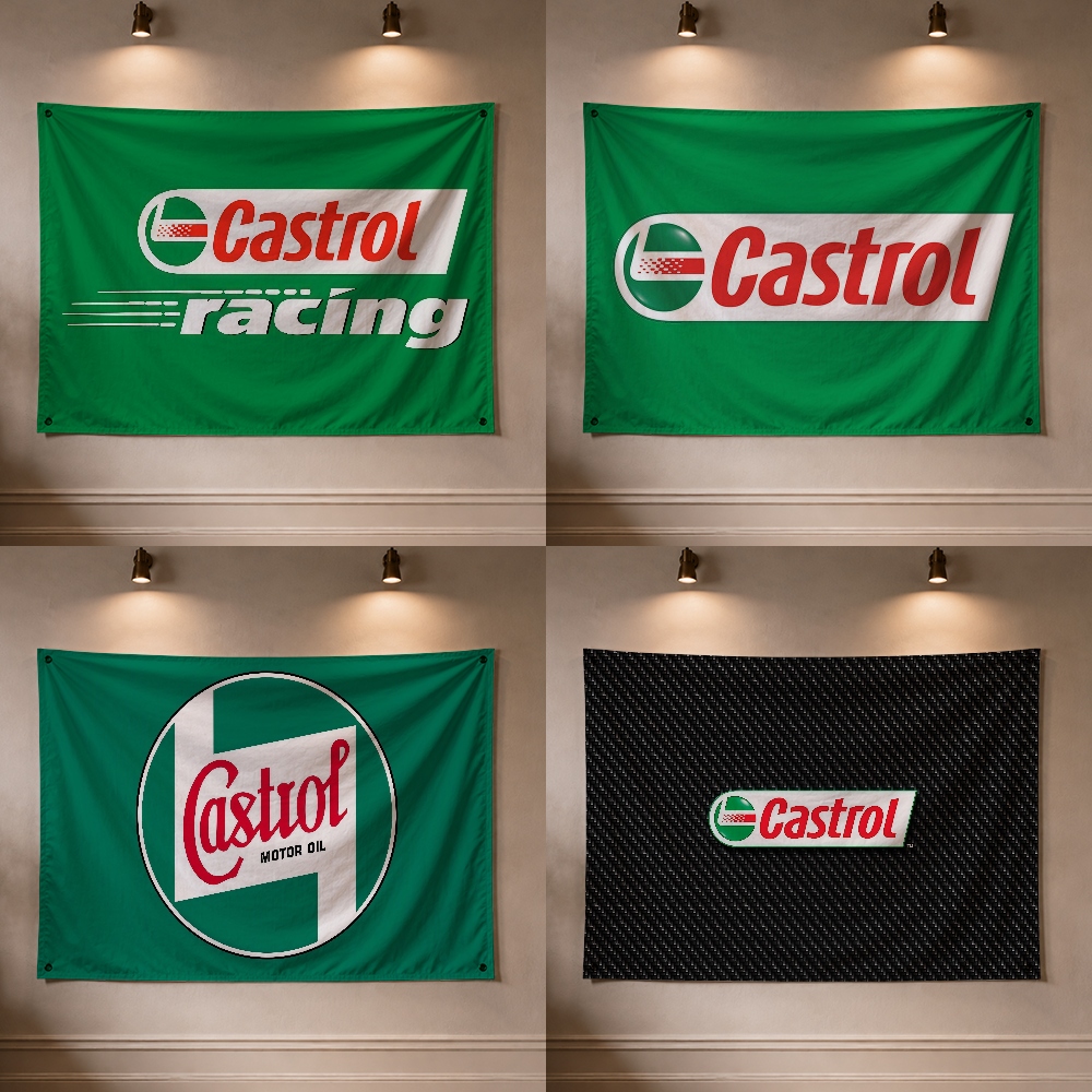 C-Castrol Moto Oil Brand Flag  - đánh giá và giá Outdoor Camping Brand