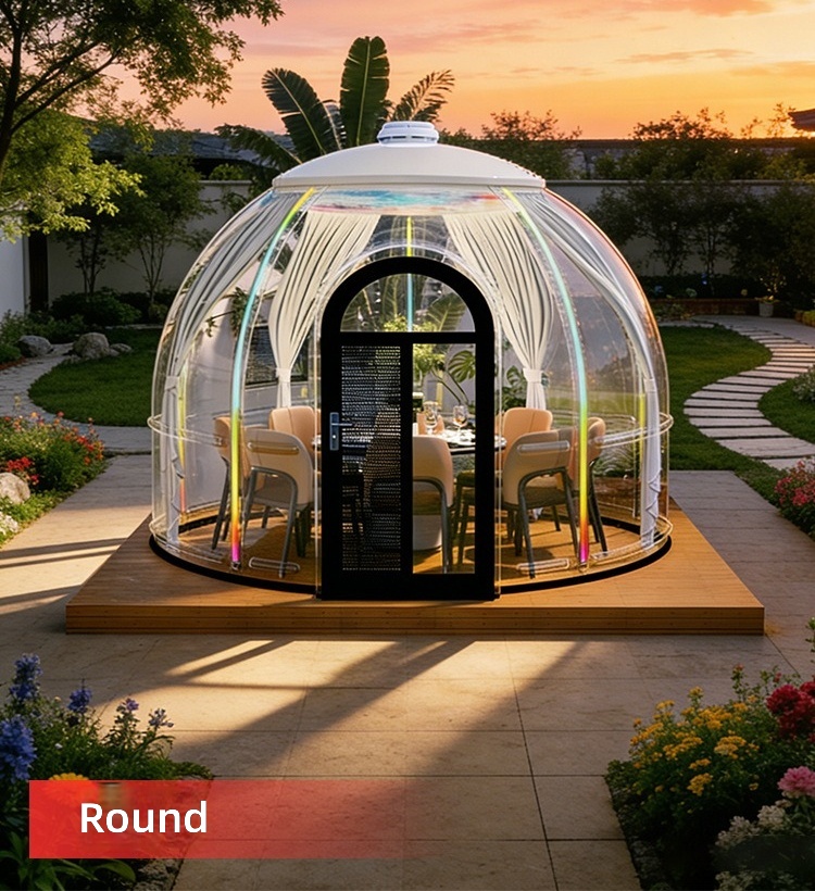 Transparent Dome Bubble House, - đánh giá và giá Outdoor Camping Exhibition