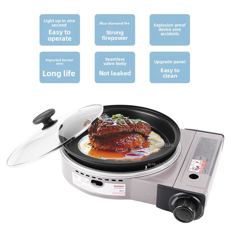 Portable Windproof Gas Stove B - đánh giá và giá Outdoor Camping Burner