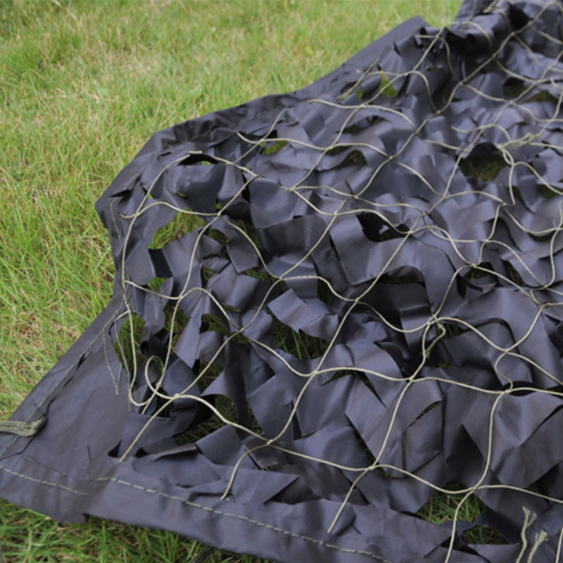 Black Camouflage Net with Grid - đánh giá và giá Outdoor Camping Exhibition