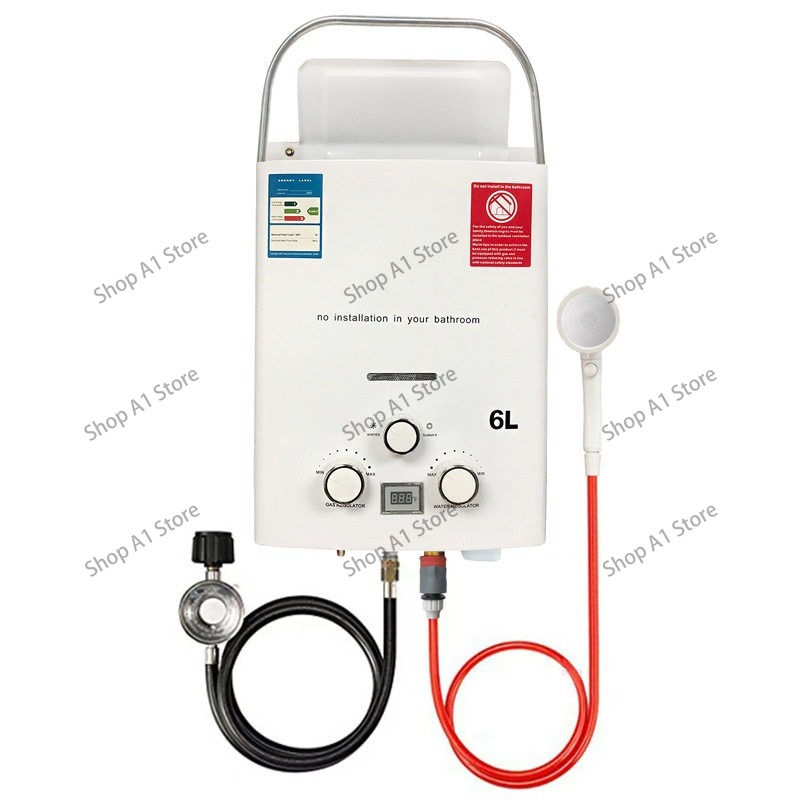 Water Heater 6L Outdoor Campin - đánh giá và giá Outdoor Camping Hot Water Shower