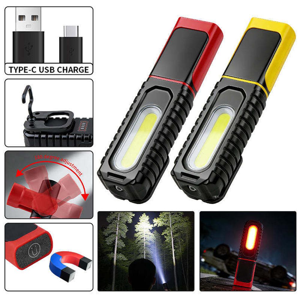 D93 COB LED Work Light Magneti - đánh giá và giá Camping Lantern