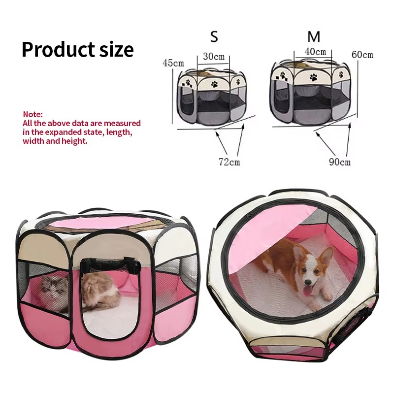 Portable Folding Pet Tent, Oct - đánh giá và giá Outdoor Camping Dog Fence