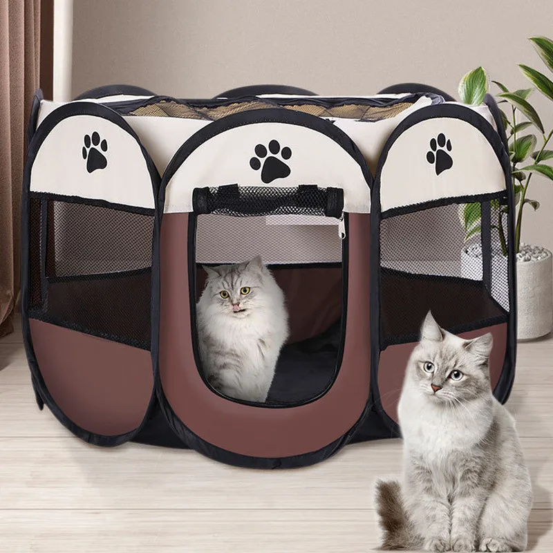 Portable Folding Pet Tent, Oct - đánh giá và giá Outdoor Camping Dog Fence