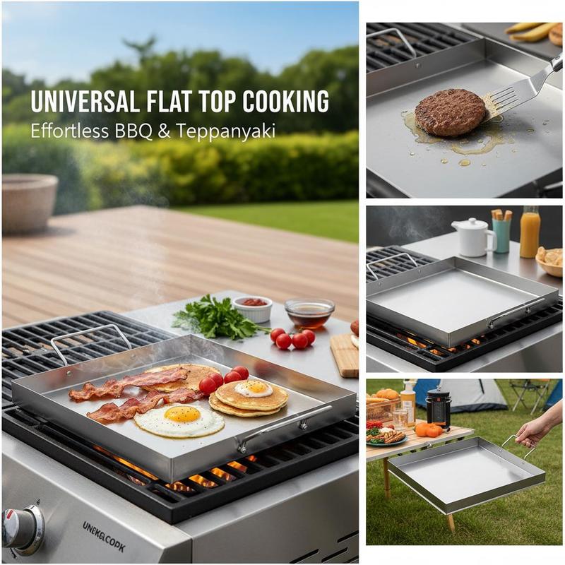 Universal Flat Top Griddle 18x - đánh giá và giá Outdoor Camping Cooking Set