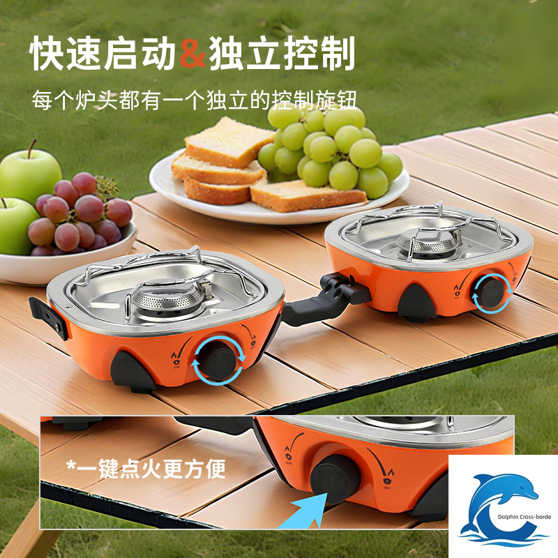 2026 New Double Head Cassette  - đánh giá và giá Outdoor Camping Burner
