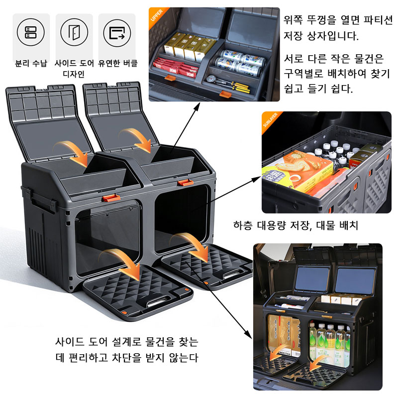 Upgraded Sloping Car Trunk Sto - đánh giá và giá Outdoor Camping Folding Storage Box