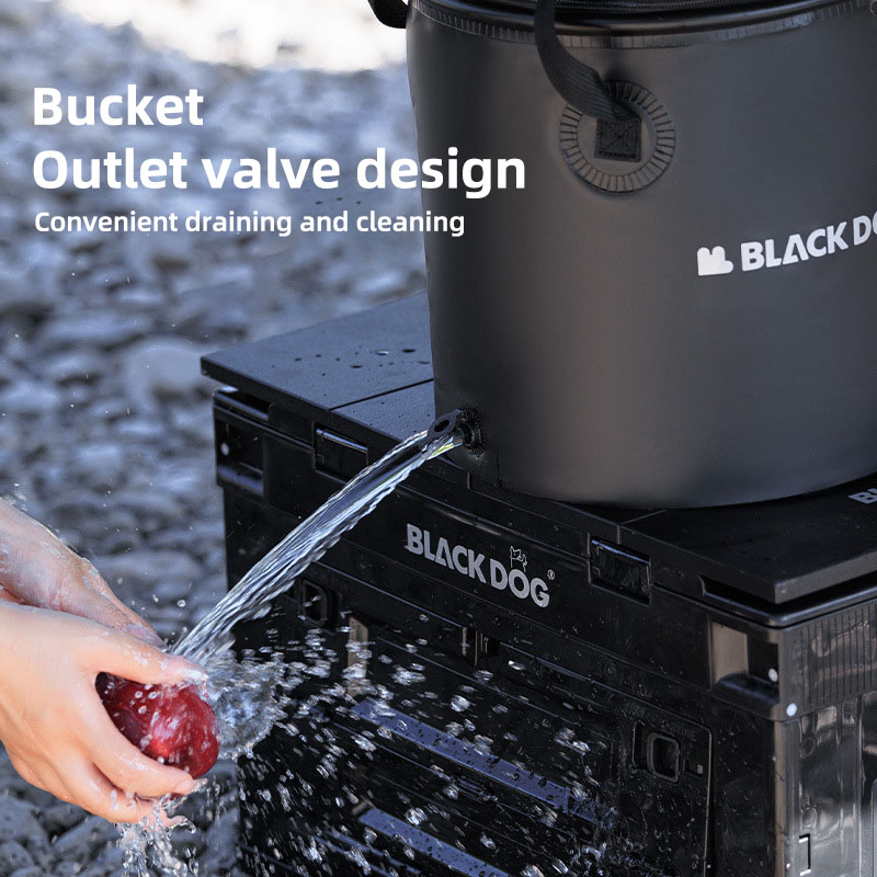 Blackdog Folding Water Round B - đánh giá và giá Outdoor Camping Folding Storage Box