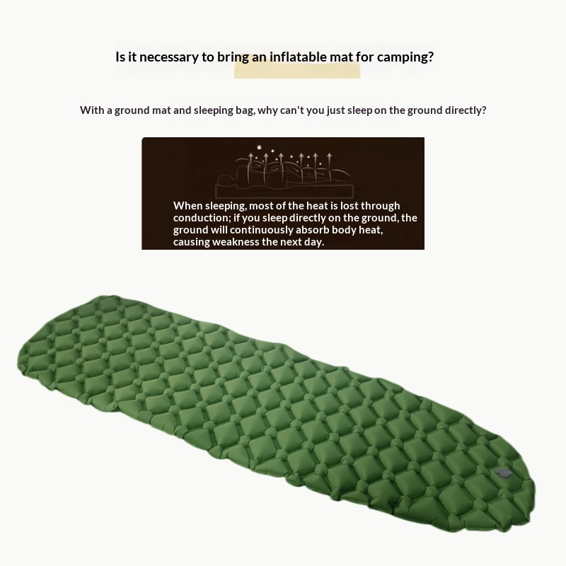 450g Ultralight Inflatable Sle - đánh giá và giá Outdoor Activities In Camping