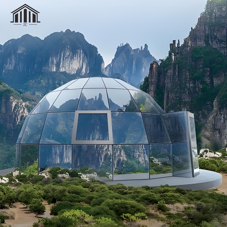 Large Capacity Spherical Gazeb - đánh giá và giá Outdoor Camping Exhibition