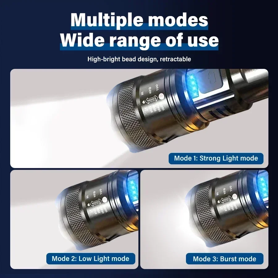 Ultra Bright LED Flashlight Ty - đánh giá và giá Outdoor Camping And Fishing