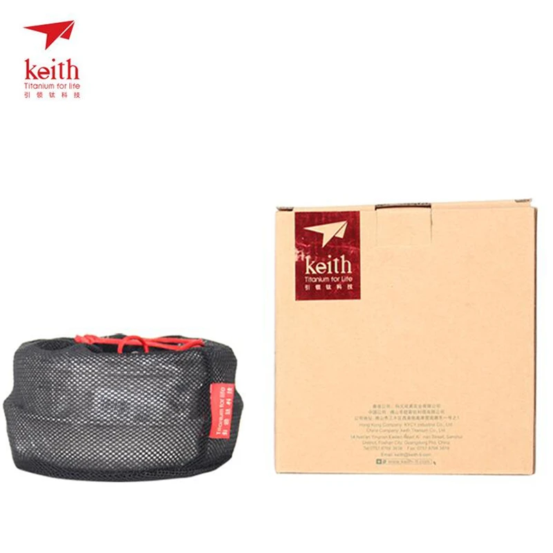 Keith 3PCS Titanium Cookware P - đánh giá và giá Outdoor Camping Cooking Set