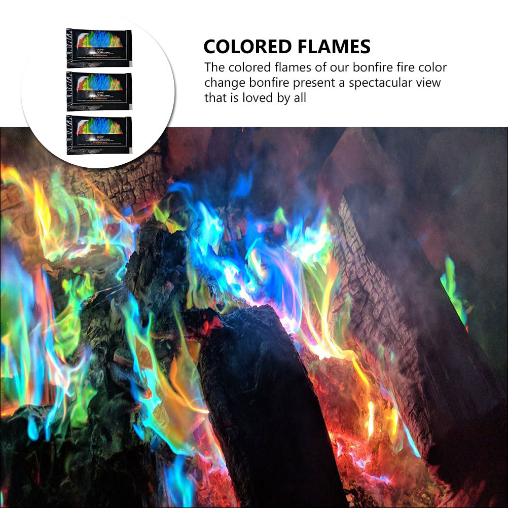 3 Pcs Fire Changing Color Pack - đánh giá và giá Outdoor Camping Burner