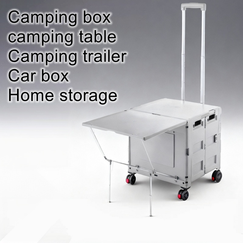 Outdoor Folding Camping Traile - đánh giá và giá Outdoor Camping Folding Storage Box
