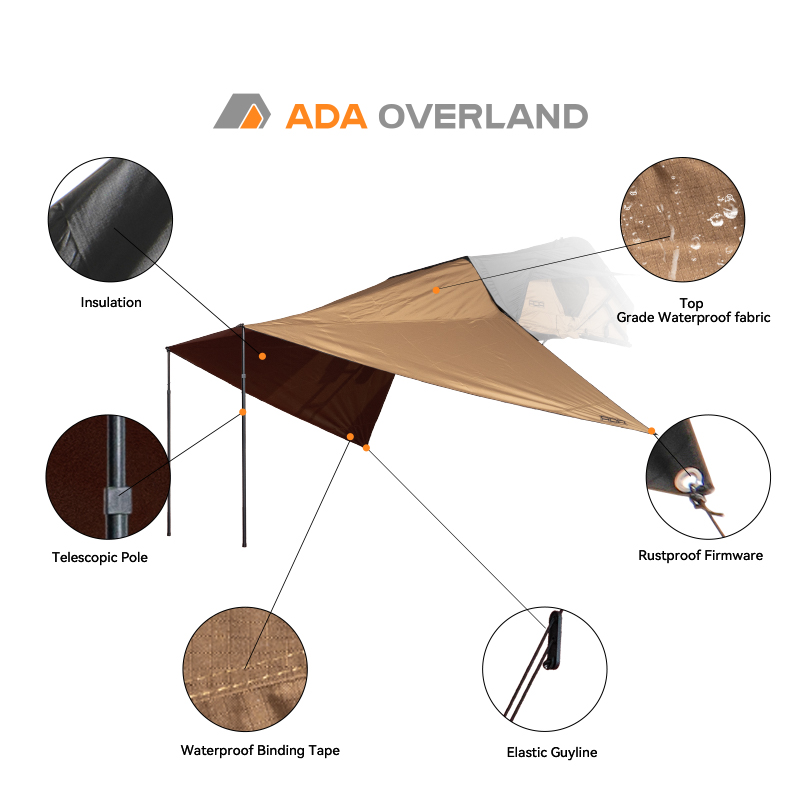 Waterproof Oxford Canopy Tent  - đánh giá và giá Outdoor Camping Tent Waterproof