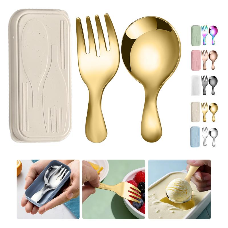 Stainless Steel Tableware Set  - đánh giá và giá Outdoor Camping Cooking Set