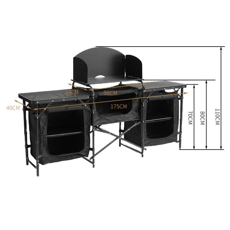 Modern Multi-Functional Alumin - đánh giá và giá Outdoor Camping Cooking Table