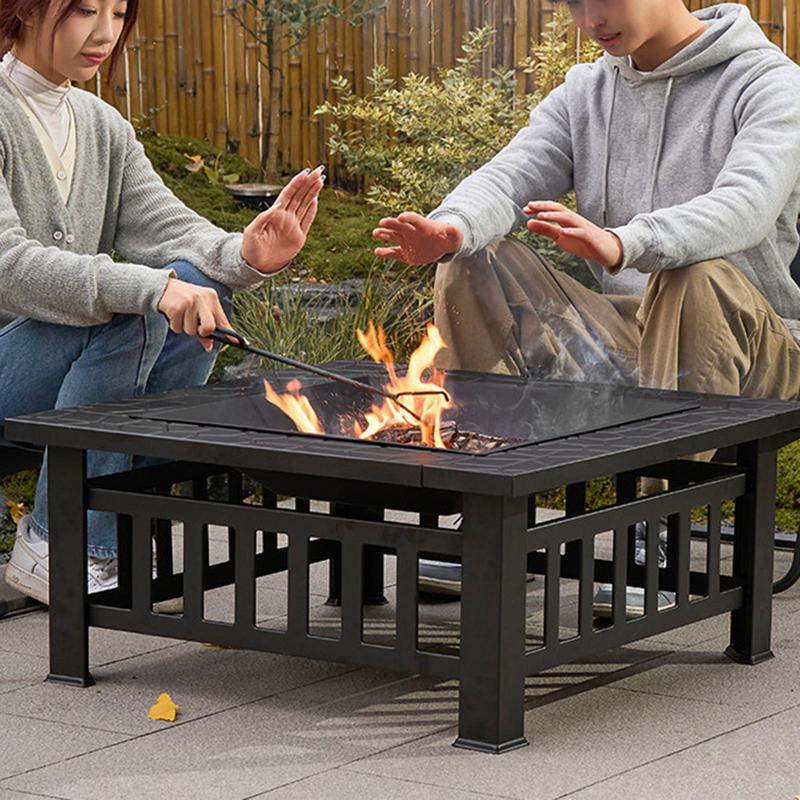 Camping Firewood Stove Square  - đánh giá và giá Outdoor Camping Stove Wood