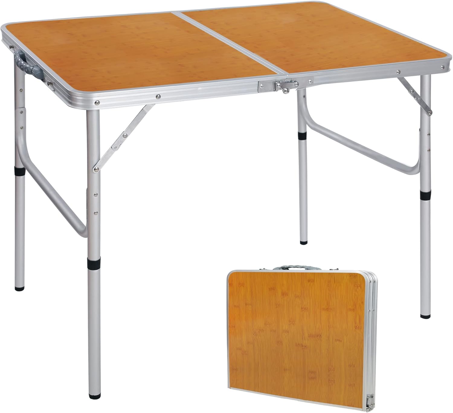 Adjustable Height 35x24-Inch F - đánh giá và giá Outdoor Camping Cooking Table
