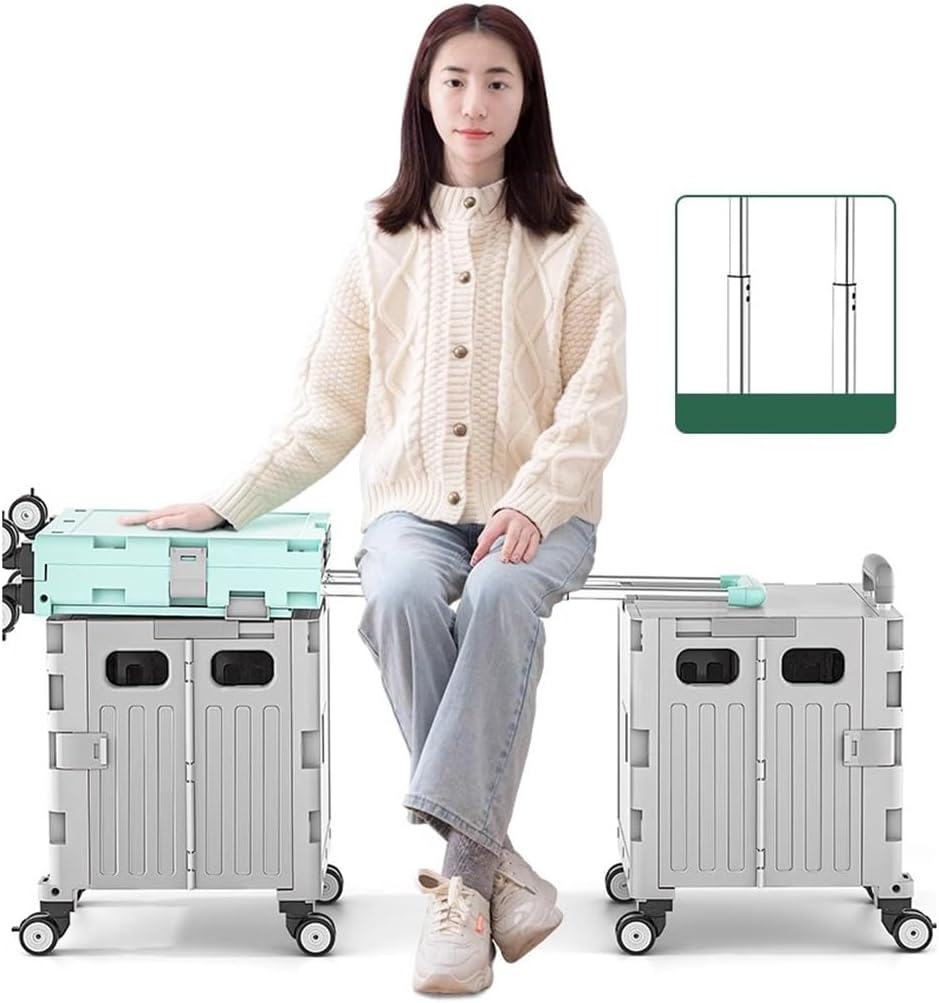 Multifunctional Camping Trolle - đánh giá và giá Outdoor Camping Folding Storage Box
