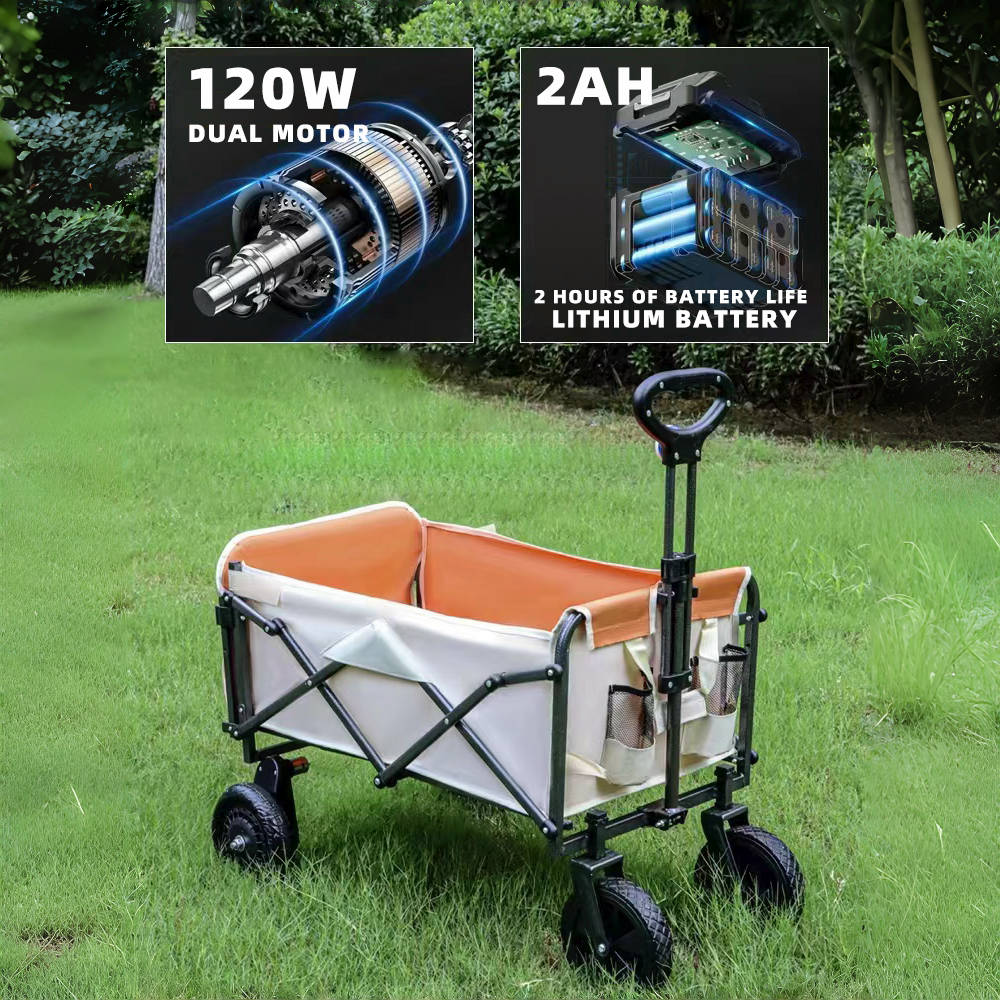 Electric Camping Wagon Cart Fo - đánh giá và giá Outdoor Camping And Fishing