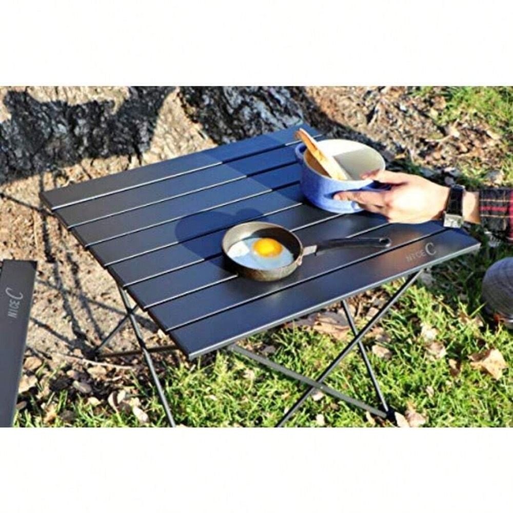 Ultralight Roll Up Aluminum Ca - đánh giá và giá Outdoor Camping Cooking Table