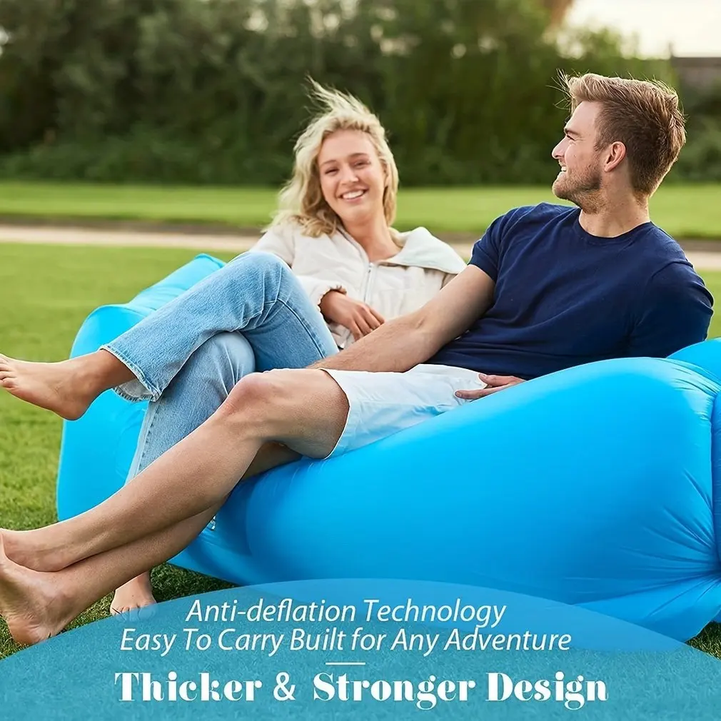 Portable Inflatable Lounger La - đánh giá và giá Outdoor Camping Couch