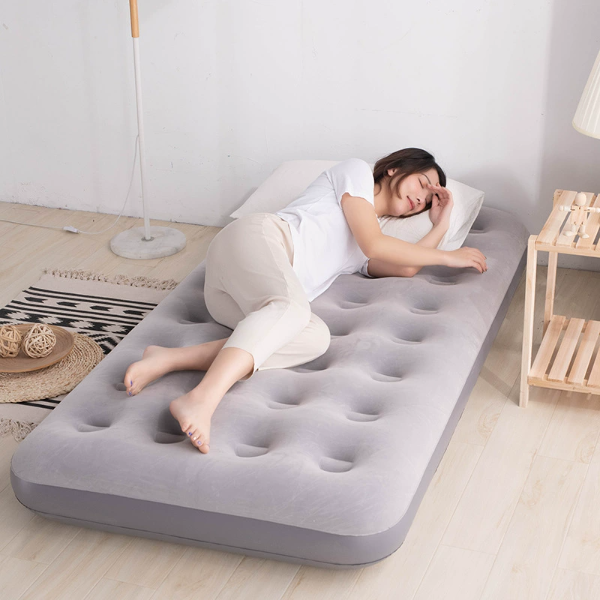 Portable Flocked Inflatable Ai - đánh giá và giá Outdoor Camping Couch