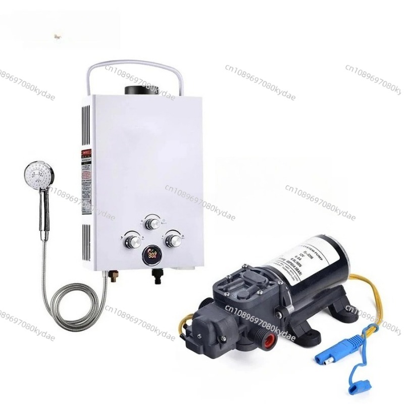 Portable LPG Water Heater - 12 - đánh giá và giá Outdoor Camping Hot Water Shower