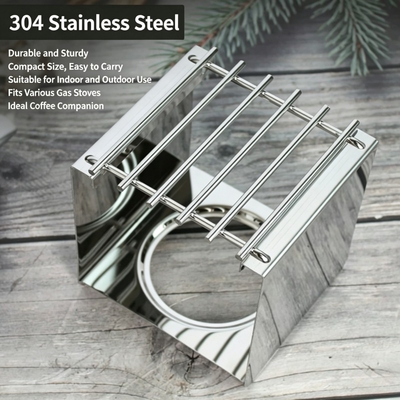 Stainless Steel Square Coffee  - đánh giá và giá Outdoor Camping Burner