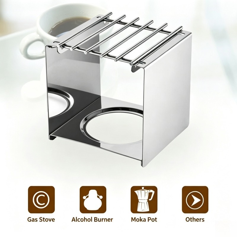 Stainless Steel Square Coffee  - đánh giá và giá Outdoor Camping Burner