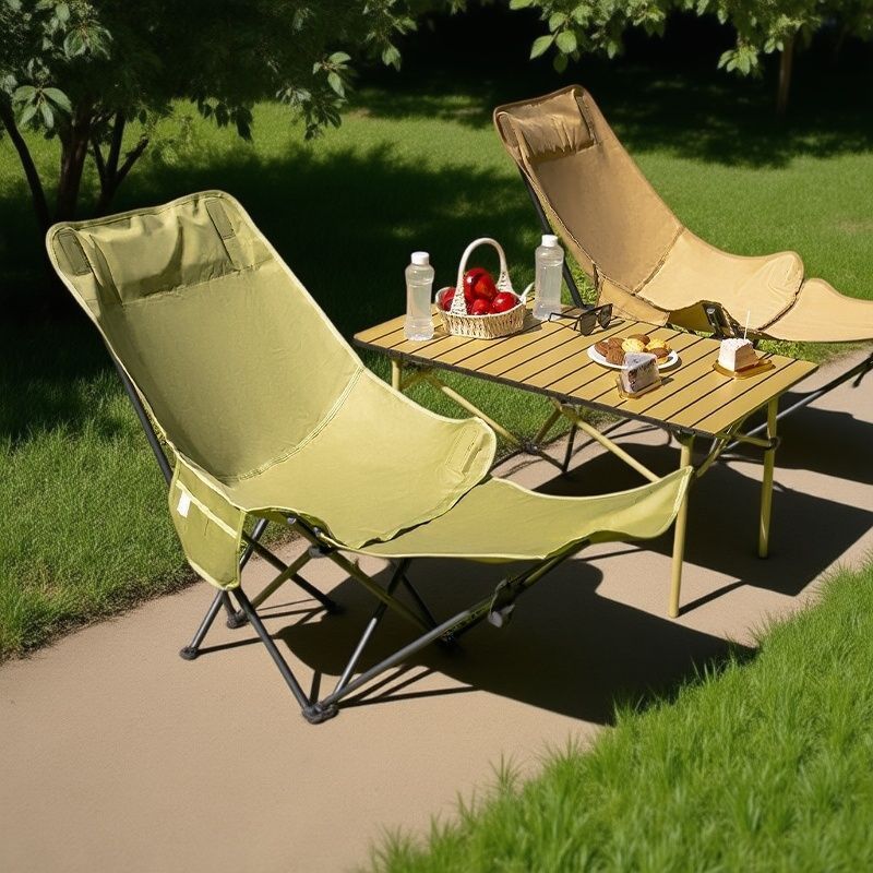 Moon chair with four adjustabl - đánh giá và giá Outdoor Camping Lounge Chairs
