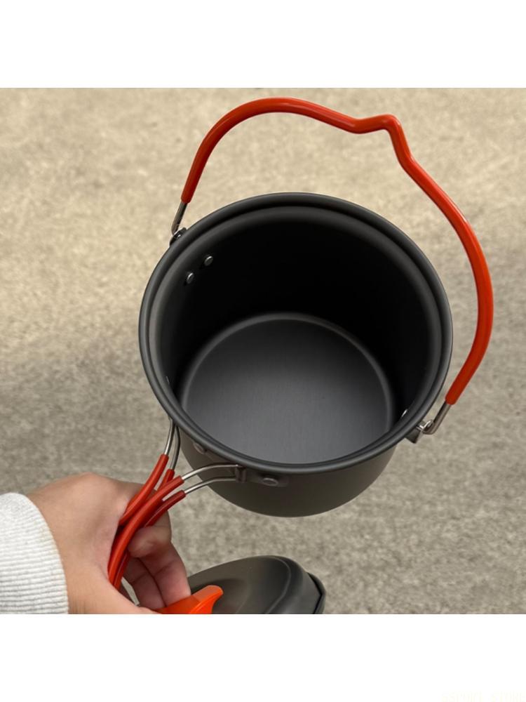 Nồi nhôm cứng dùng cắm trại U2 - đánh giá và giá Outdoor Camping Meals