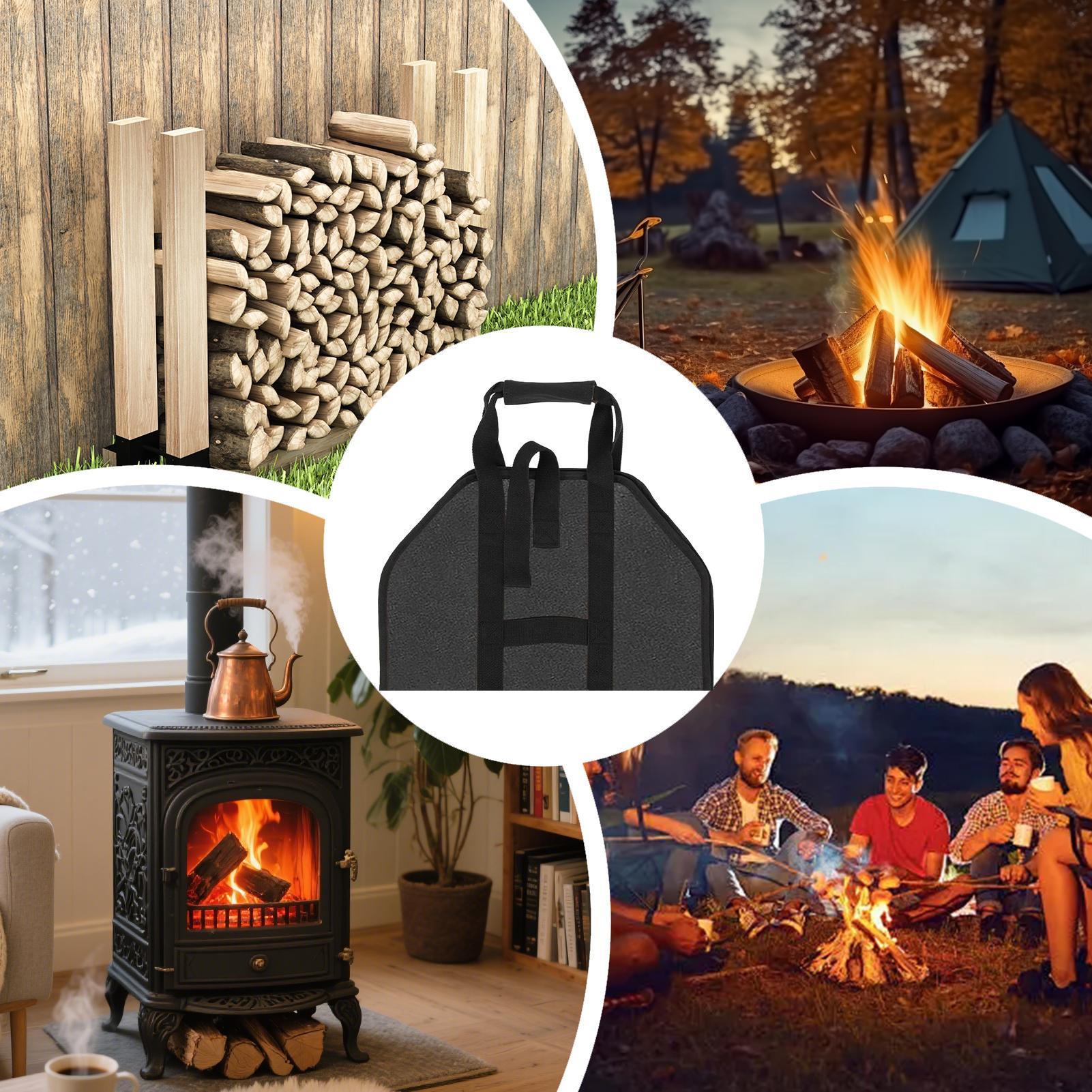 Firewood Carrier Large Portabl - đánh giá và giá Outdoor Camping Stove Wood