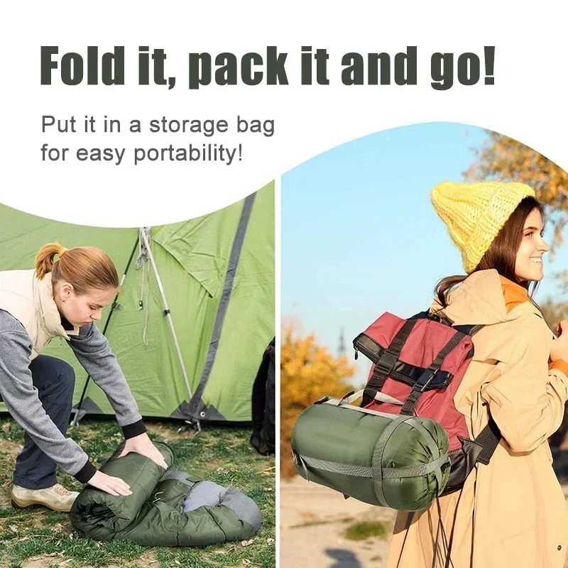 Camping Sleeping Bag Lightweig - đánh giá và giá Outdoor Camping In Winter