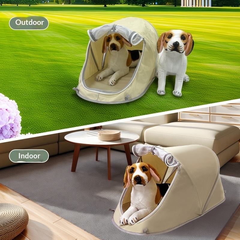 Portable Dog Tent Outdoor Sun  - đánh giá và giá Outdoor Camping Dog Fence