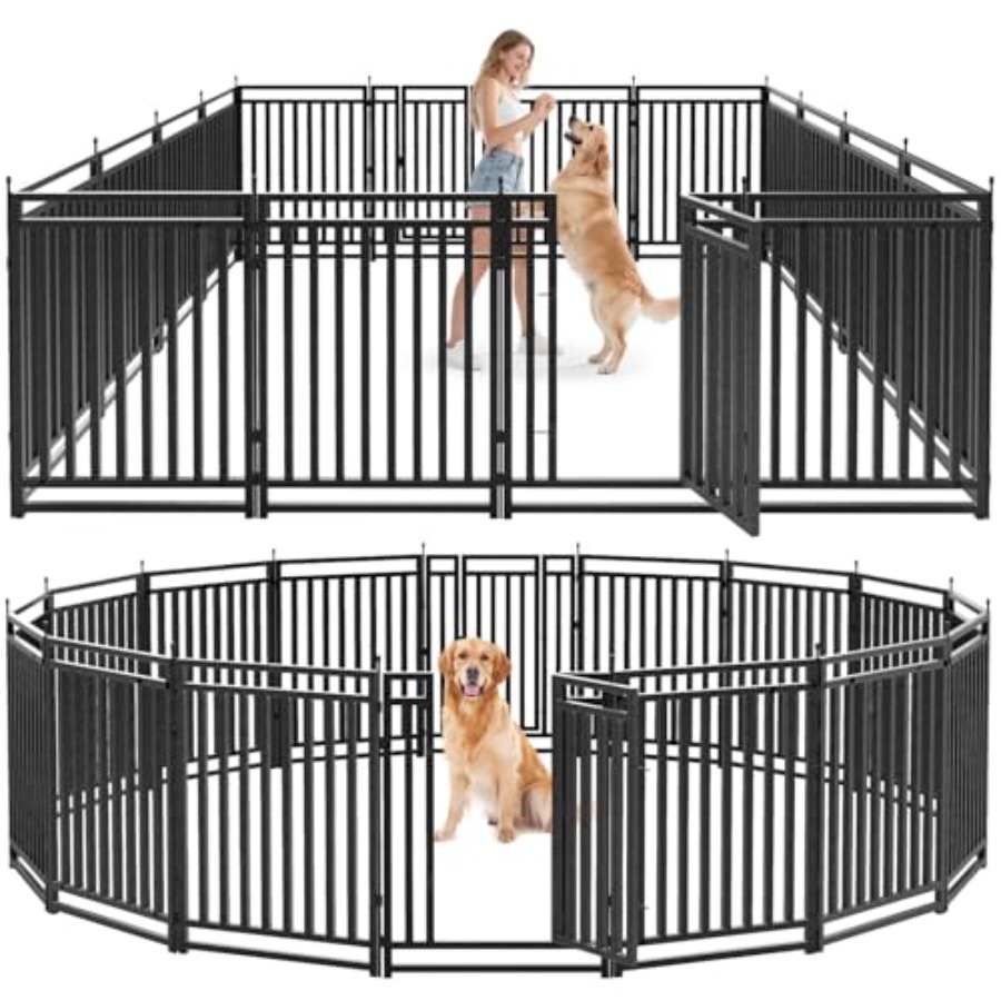 Dog Fence Outdoor for Yard Dog - đánh giá và giá Outdoor Camping Dog Fence