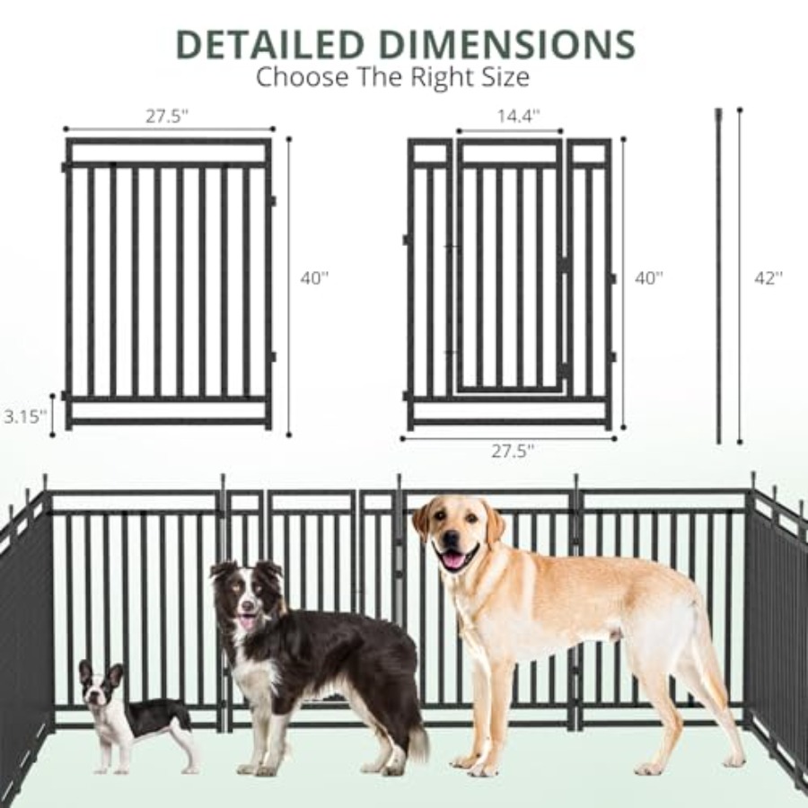 Dog Fence Outdoor for Yard Dog - đánh giá và giá Outdoor Camping Dog Fence