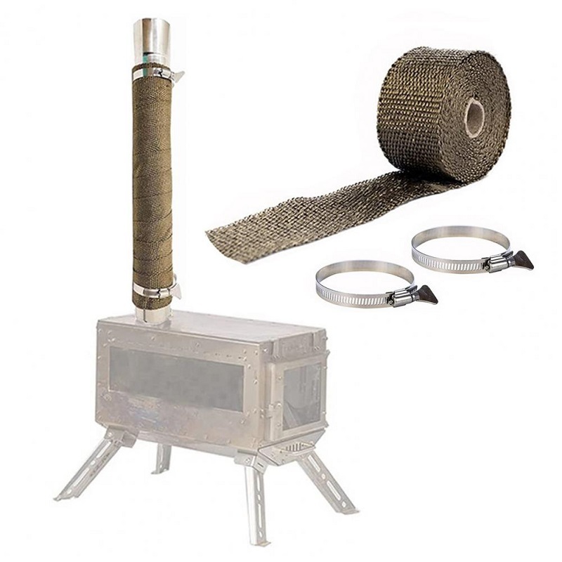 DIY Tent Stove Fireproof Ribbo - đánh giá và giá Outdoor Camping Stove Wood