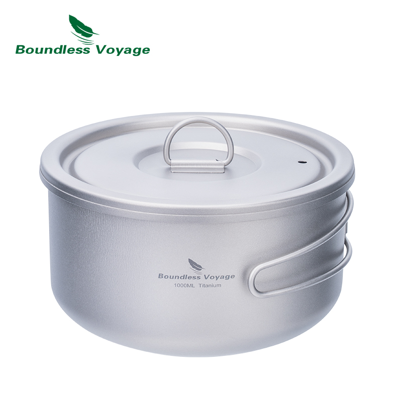 Boundless Voyage Titanium Camp - đánh giá và giá Outdoor Camping Cooking Set