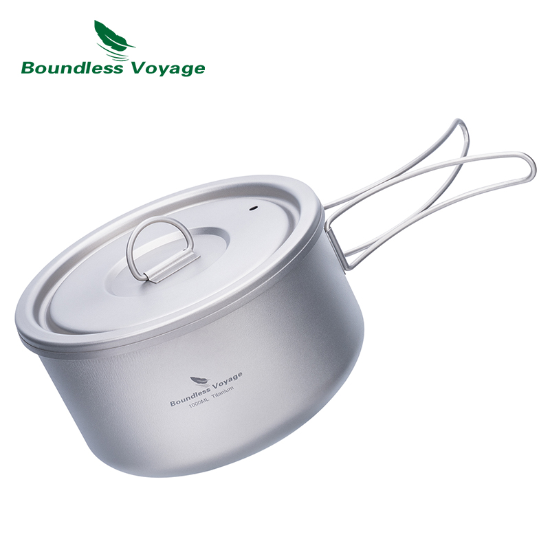 Boundless Voyage Titanium Camp - đánh giá và giá Outdoor Camping Cooking Set