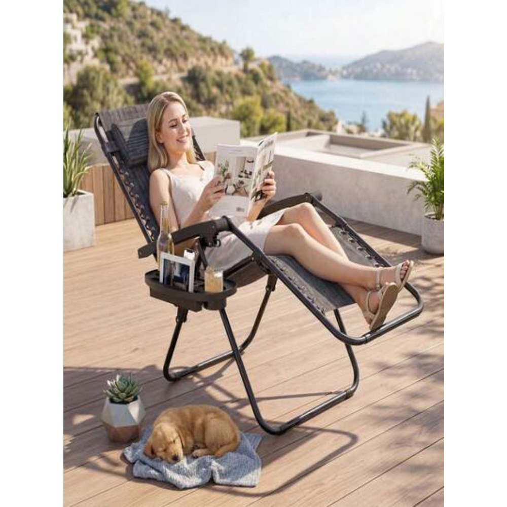 Portable Zero Gravity Chair wi - đánh giá và giá Outdoor Camping Lounge Chairs