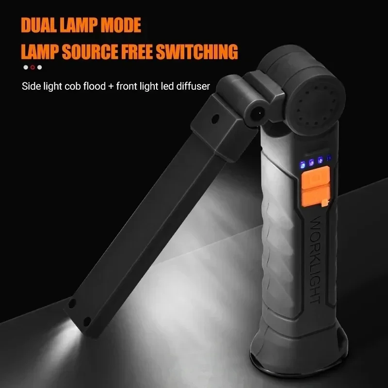 COB LED Folding Flashlight Por - đánh giá và giá Camping Lantern