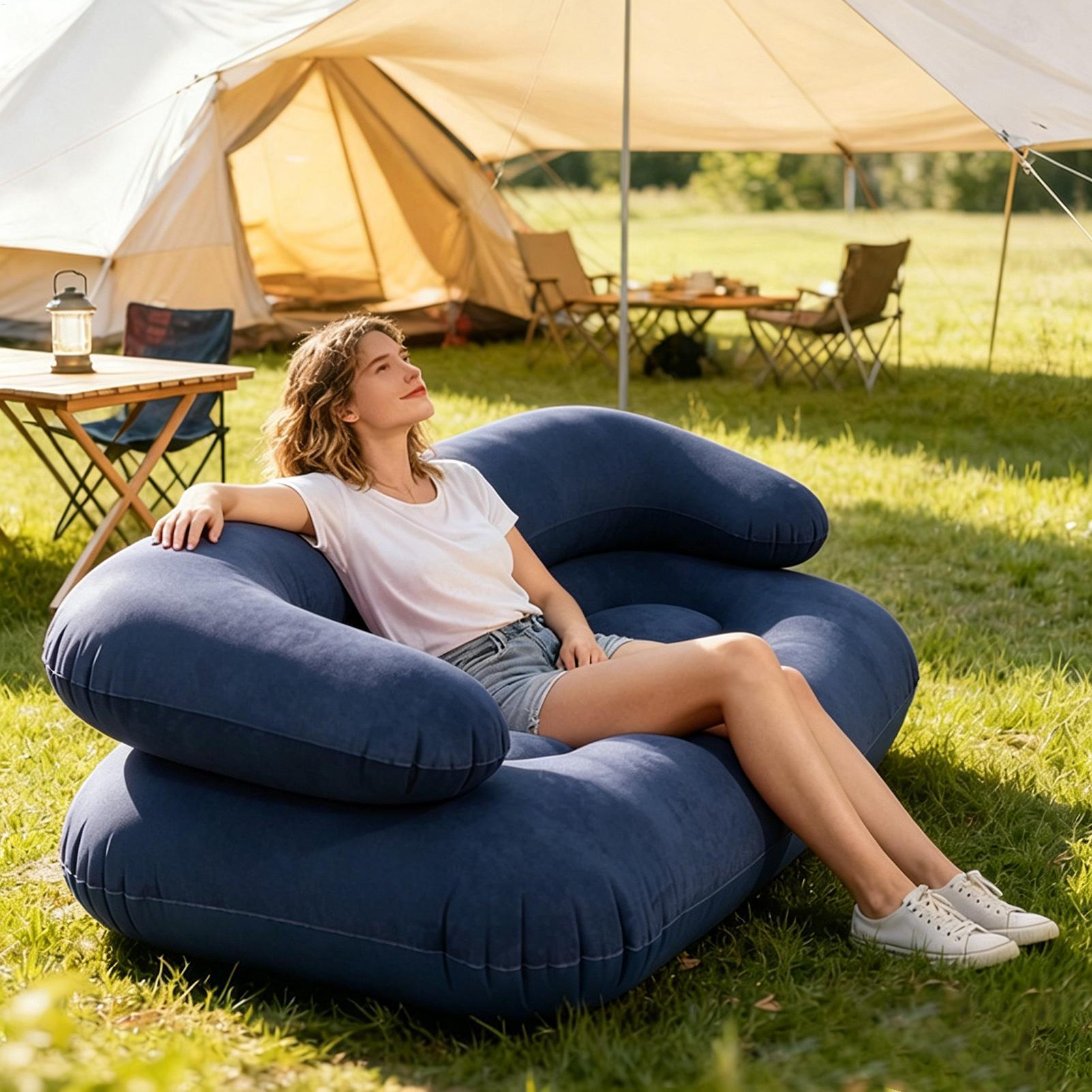 Inflatable Couch for Camping I - đánh giá và giá Outdoor Camping Couch