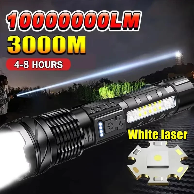 Powerful LED Flashlight Batter - đánh giá và giá Outdoor Camping And Fishing