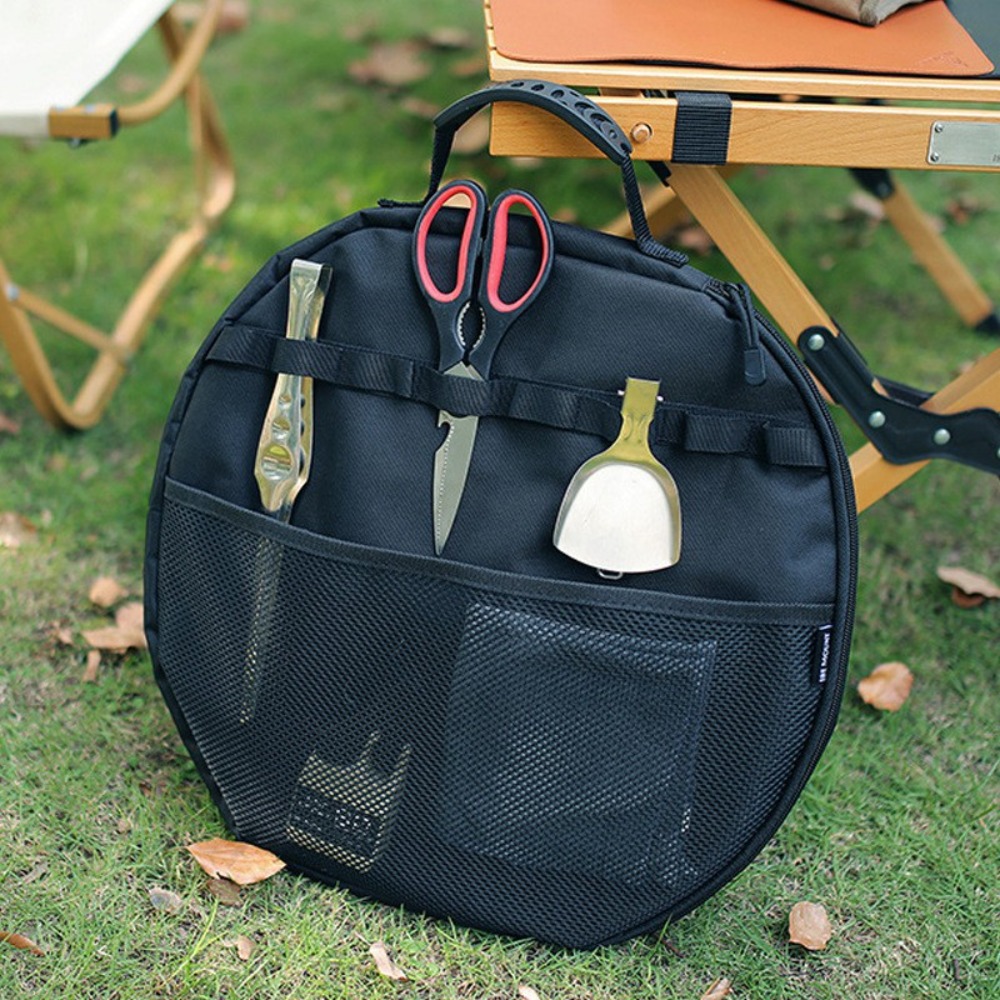 Grill Pan Storage Bag, Portabl - đánh giá và giá Outdoor Camping Cooking Set